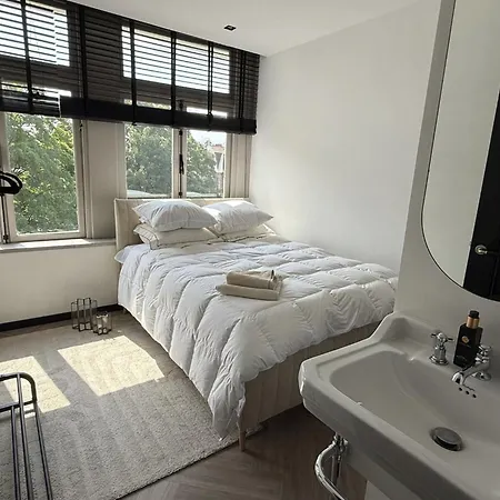 شقة Spacious 2Br Penthouse Duplex With Private Rooftop Terrace Near Amsterdam Museums *