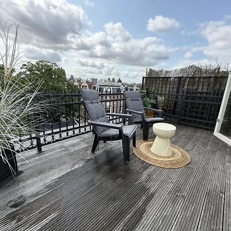 Spacious 2Br Penthouse Duplex With Private Rooftop Terrace Near Amsterdam Museums