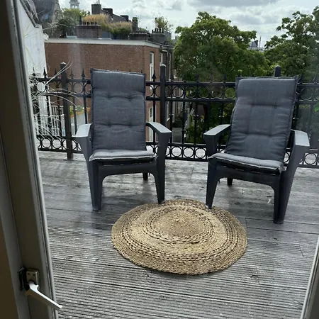 Spacious 2Br Penthouse Duplex With Private Rooftop Terrace Near Amsterdam Museums *